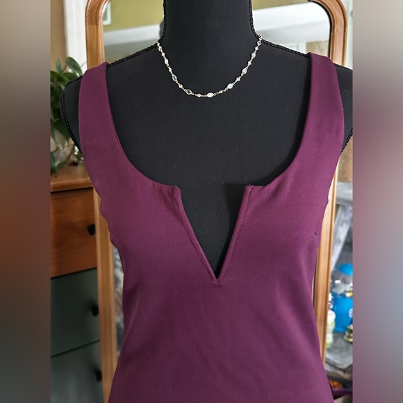 LuLu’s XOXO Burgundy Sleeveless Bodysuit - Picture 5 of 9